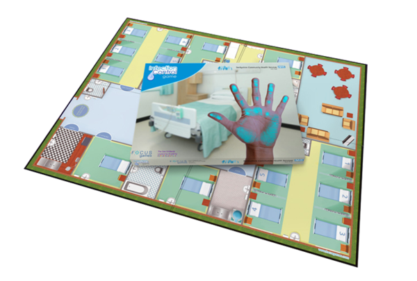 Picture of the opened board game