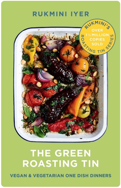 The cover of The Green Roasting Tin by Rukmini Iyer.